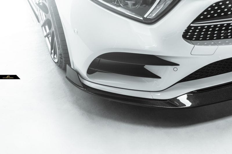 Mercedes Benz CLS-Class/CLS53 (W257/C257) Future Design Carbon Fibre Front Lip - Future Design Front Lip
