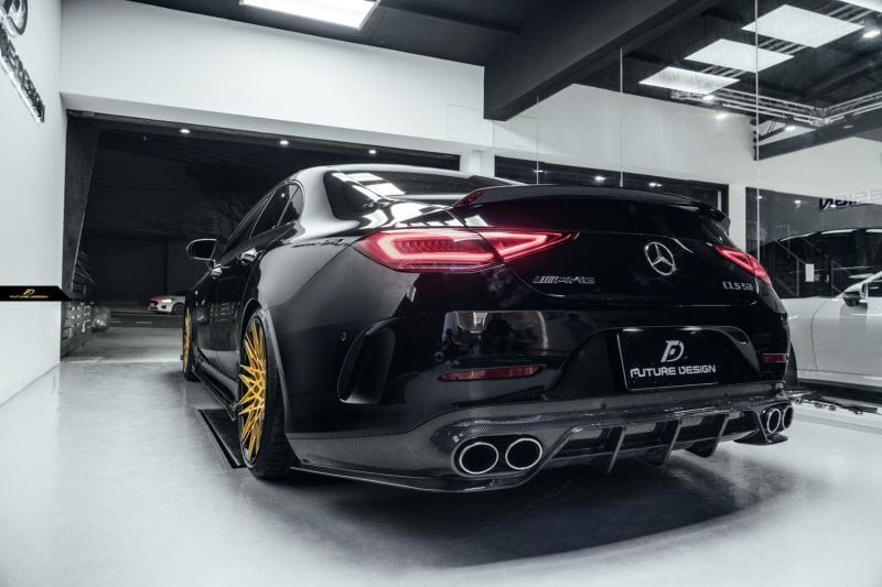Mercedes Benz CLS-Class/CLS53 (W257/C257) Future Design Carbon Fibre Rear Diffuser - Future Design Rear Diffuser