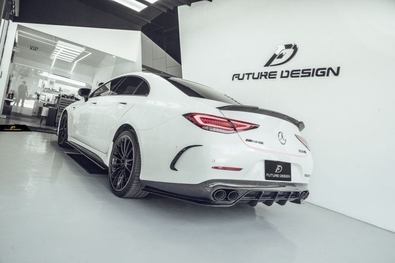 Mercedes Benz CLS-Class/CLS53 (W257/C257) Future Design Carbon Fibre Rear Diffuser - Future Design Rear Diffuser