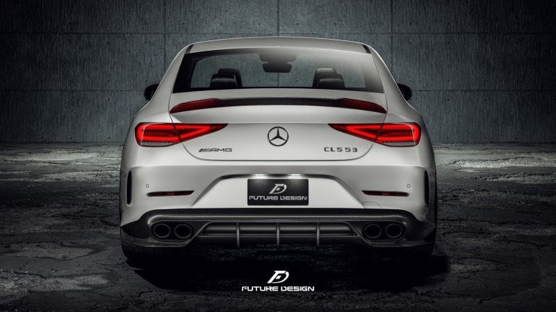 Mercedes Benz CLS-Class/CLS53 (W257/C257) Future Design Carbon Fibre Rear Diffuser - Future Design Rear Diffuser
