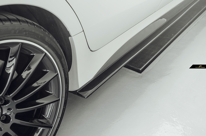Mercedes Benz CLS-Class/CLS53 (W257/C257) Future Design GT-2 Carbon Fibre Side Skirts - Future Design Side Skirts