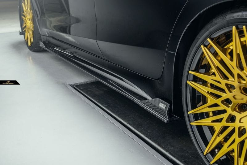 Mercedes Benz CLS-Class/CLS53 (W257/C257) Future Design GT-V Carbon Fibre Side Skirts - Future Design Side Skirts