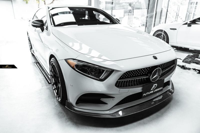 Mercedes Benz CLS-Class/CLS53 (W257/C257) Future Design GT-V Carbon Fibre Side Skirts - Future Design Side Skirts