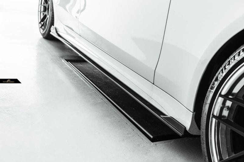 Mercedes Benz CLS-Class/CLS53 (W257/C257) Future Design GT-V Carbon Fibre Side Skirts - Future Design Side Skirts