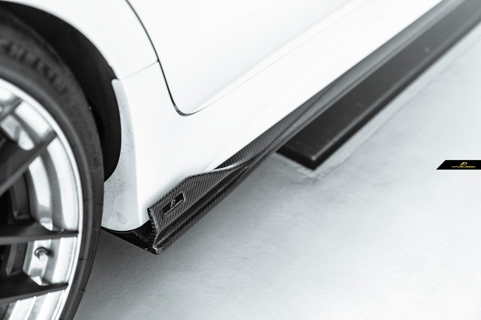 Mercedes Benz CLS-Class/CLS53 (W257/C257) Future Design GT-V Carbon Fibre Side Skirts - Future Design Side Skirts