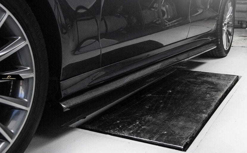 Mercedes Benz CLS-Class/CLS63 (W218) Future Design Carbon Fibre Side Skirts - Future Design Side Skirts