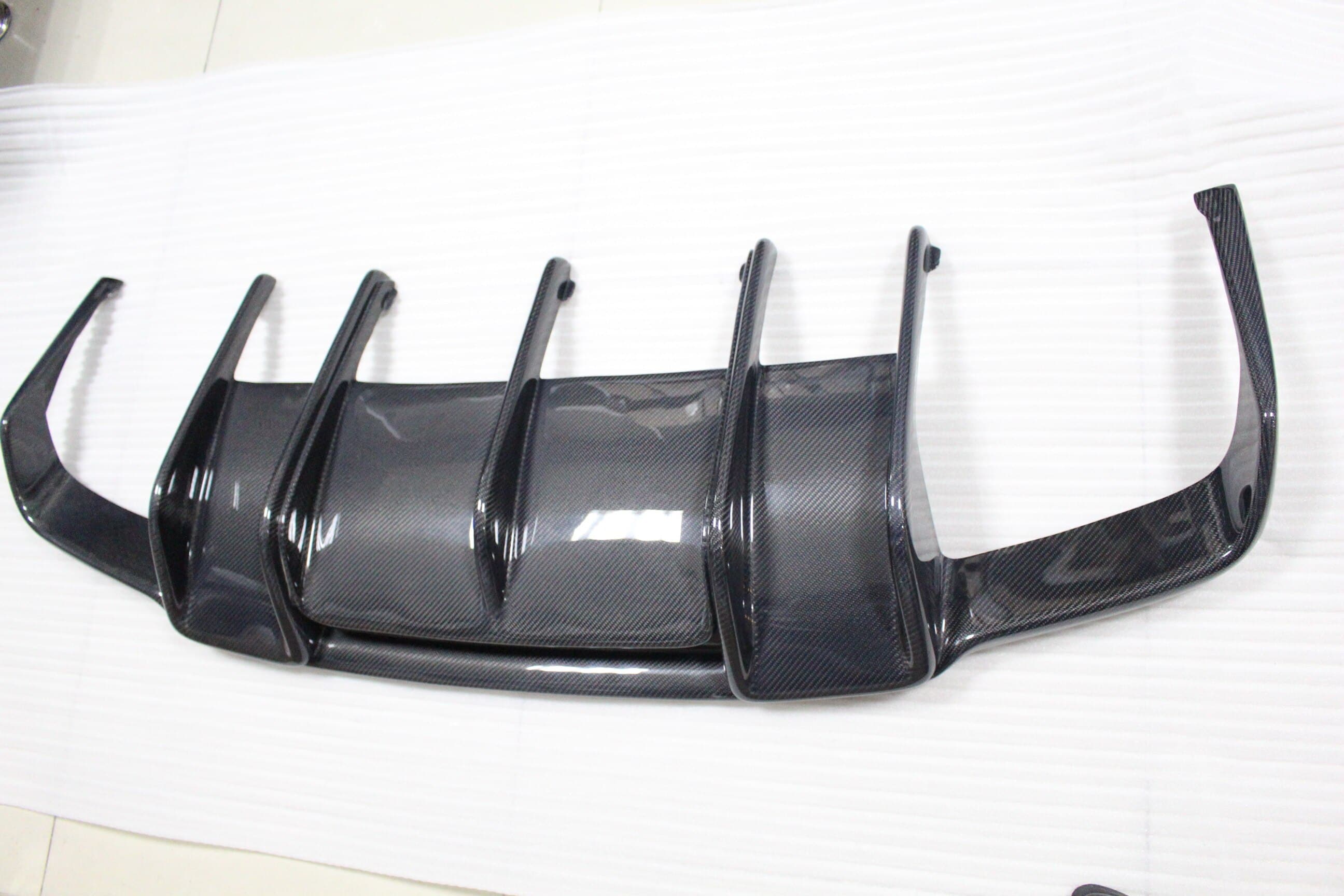 Mercedes Benz CLS63 (W218) Renntech Style Carbon Fibre Rear Diffuser - Twenty Two Tuning Rear Diffuser