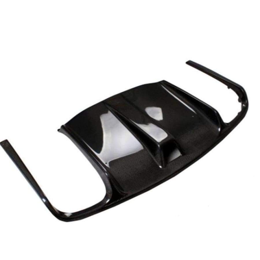 Mercedes Benz E-Class (C207/A207) BRABUS Style Carbon Fibre Rear Diffuser - Twenty Two Tuning Rear Diffuser