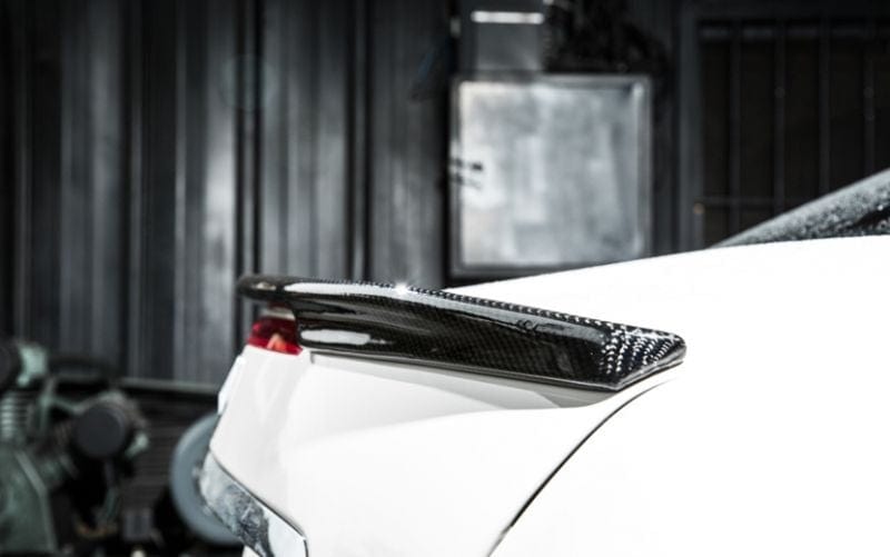 Mercedes Benz E-Class (C207) Prior Design Style Carbon Fibre Rear Spoiler - Twenty Two Tuning Rear Spoiler