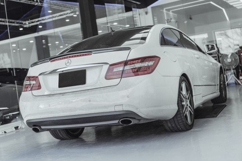 Mercedes Benz E-Class (C207) Prior Design Style Carbon Fibre Rear Spoiler - Twenty Two Tuning Rear Spoiler