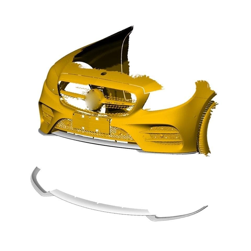 Mercedes Benz E-Class/E43 (A238/C238) AMG Style Carbon Fibre Front Lip - Twenty Two Tuning Front Lip