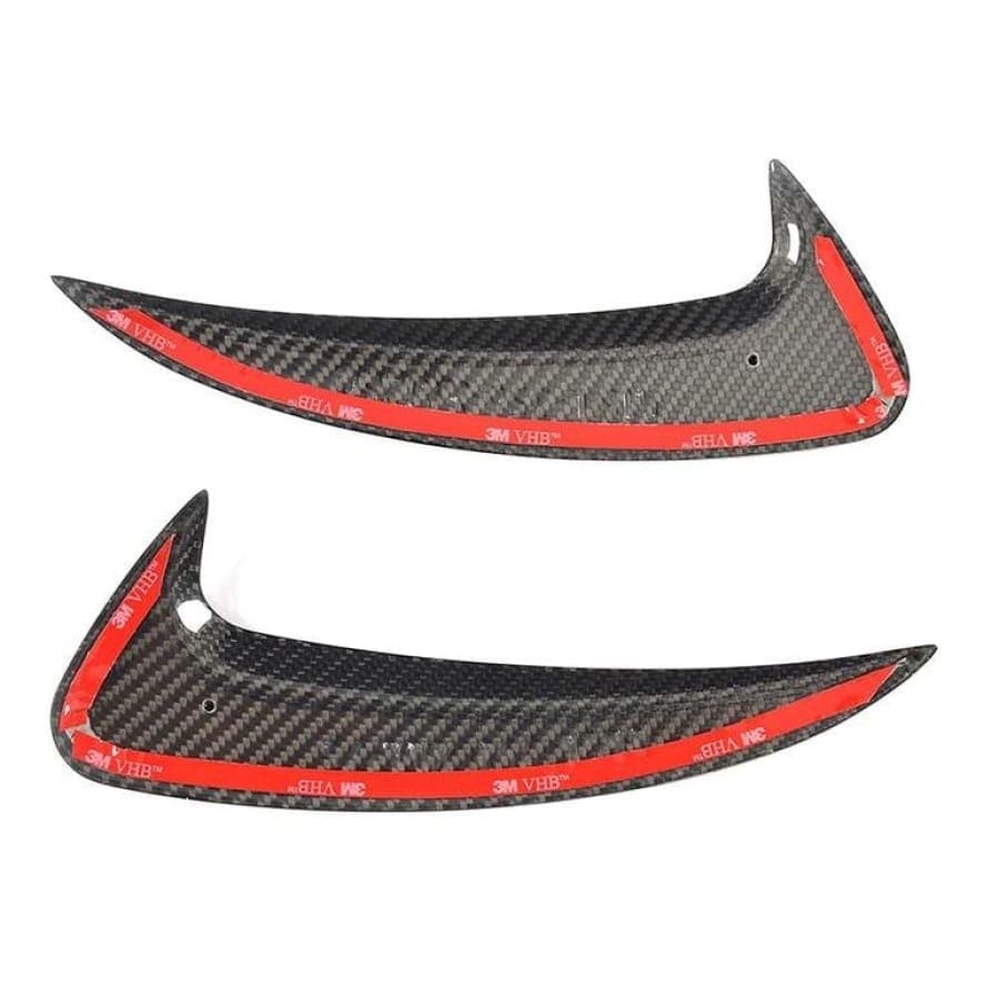 Mercedes Benz E-Class/E43 (C238) Carbon Fibre Rear Bumper Canards - Twenty Two Tuning Rear Canards