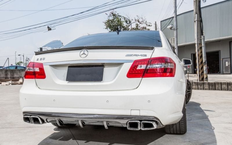 Mercedes Benz E-Class/E63 (W212) AMG Style Carbon Fibre Rear Spoiler - Twenty Two Tuning Rear Spoiler