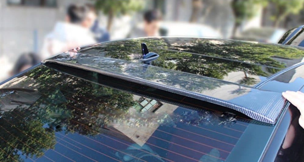 Mercedes Benz E-Class/E63 (W212) OEM+ Carbon Fibre Rear Roof Spoiler - Twenty Two Tuning Rear Spoiler