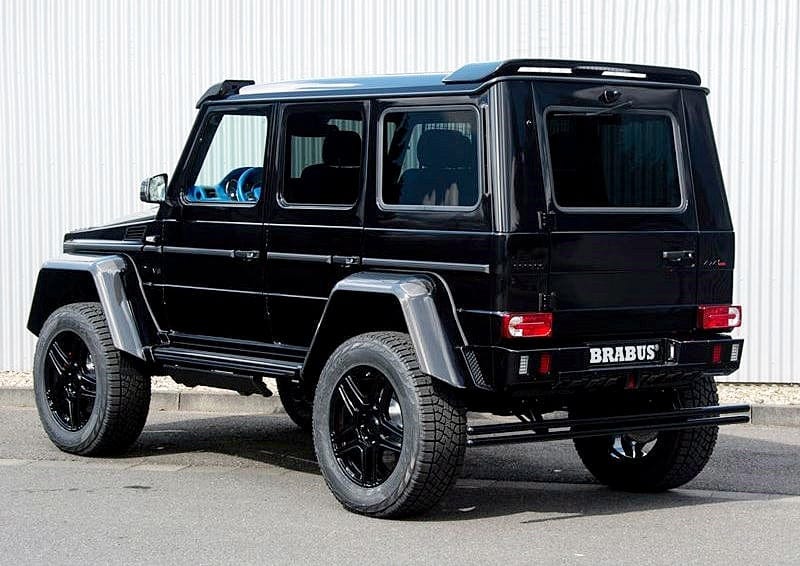 Mercedes Benz G-Class/G55/G63/G65 (W463) BRABUS Style Carbon Fibre Rear Spoiler - Twenty Two Tuning Rear Spoiler