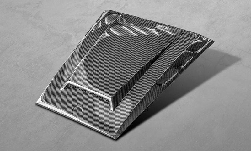 Mercedes Benz G-Class/G55/G63 (W463) BRABUS Style Carbon Fibre Hood/Bonnet Replacement - Twenty Two Tuning Hood/Bonnet Complete