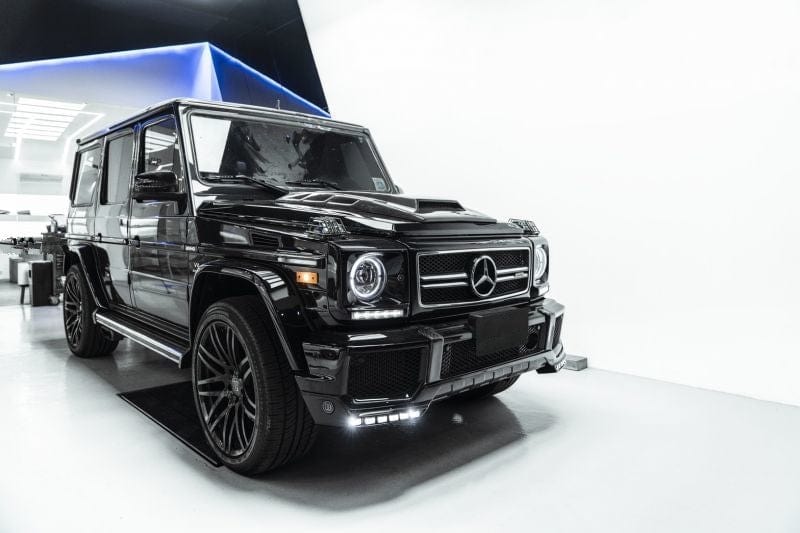 Mercedes Benz G-Class/G55/G63 (W463) BRABUS Style Carbon Fibre Hood/Bonnet Replacement - Twenty Two Tuning Hood/Bonnet Complete