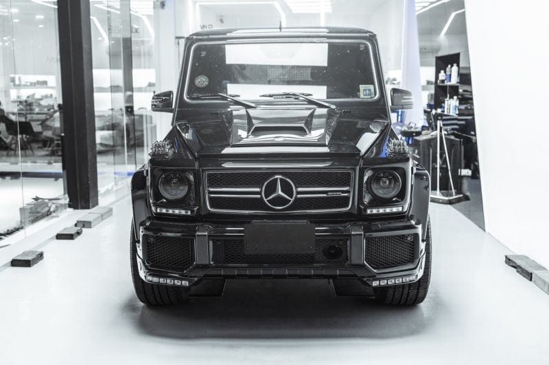 Mercedes Benz G-Class/G55/G63 (W463) BRABUS Style Carbon Fibre Hood/Bonnet Replacement - Twenty Two Tuning Hood/Bonnet Complete