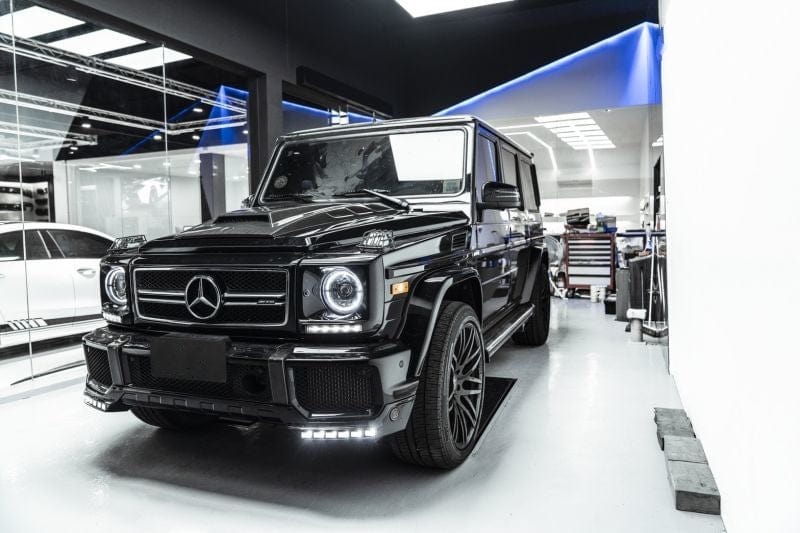 Mercedes Benz G-Class/G55/G63 (W463) BRABUS Style Carbon Fibre Hood/Bonnet Replacement - Twenty Two Tuning Hood/Bonnet Complete