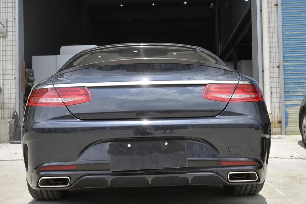 Mercedes Benz S-Class/S63/S65 (C217) AMG Style Carbon Fibre Rear Spoiler - Twenty Two Tuning Rear Spoiler