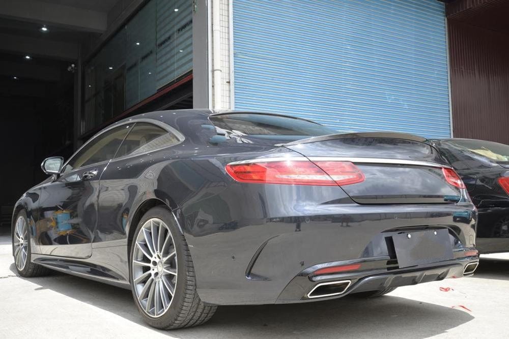 Mercedes Benz S-Class/S63/S65 (C217) AMG Style Carbon Fibre Rear Spoiler - Twenty Two Tuning Rear Spoiler