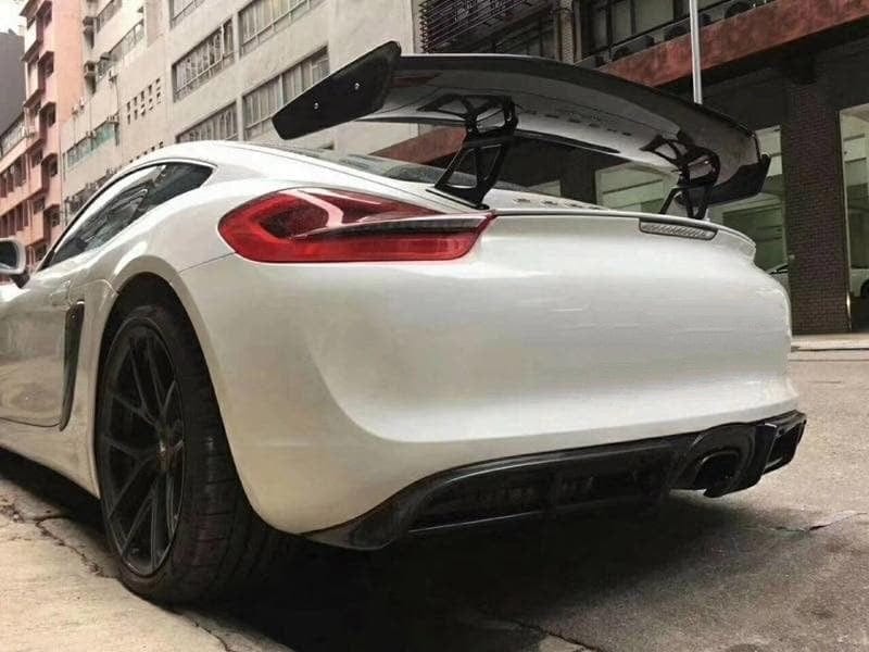 Porsche Cayman/Boxter (718) GT4 PFL Style Carbon Fibre Rear Spoiler - Twenty Two Tuning Rear Spoiler