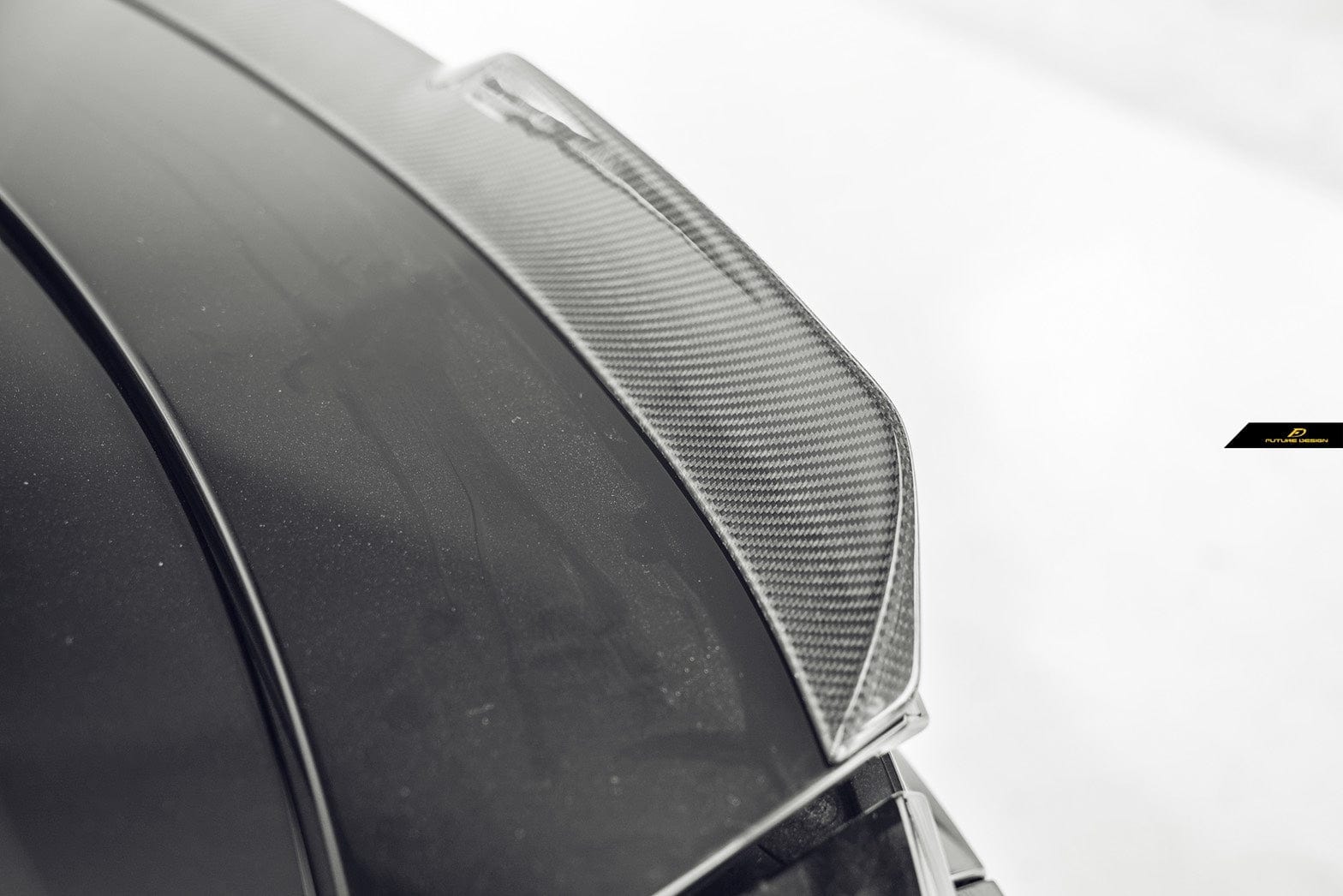Porsche Taycan (9J1) Future Design Carbon Fiber Rear Spoiler - Future Design Rear Spoiler
