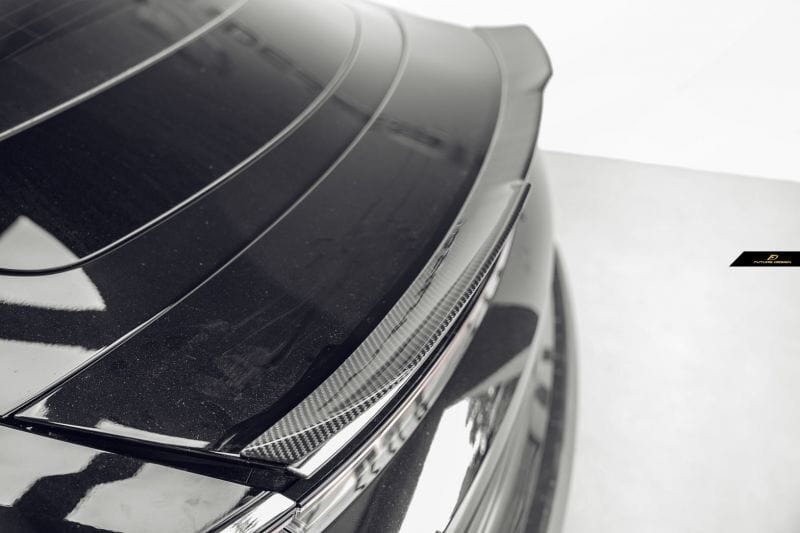 Porsche Taycan (9J1) Future Design Carbon Fiber Rear Spoiler - Future Design Rear Spoiler