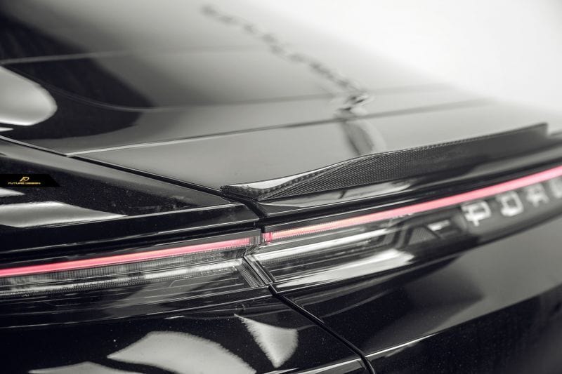 Porsche Taycan (9J1) Future Design Carbon Fiber Rear Spoiler - Future Design Rear Spoiler