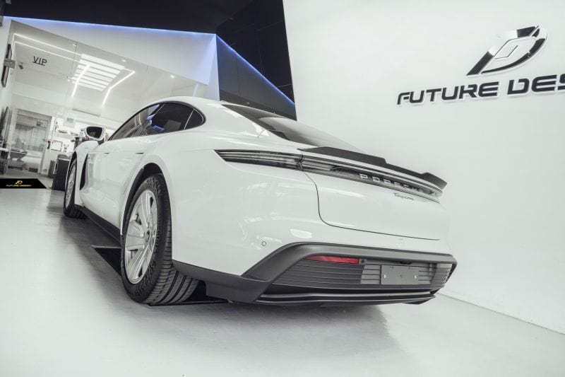 Porsche Taycan (9J1) Future Design Carbon Fiber Rear Spoiler - Future Design Rear Spoiler
