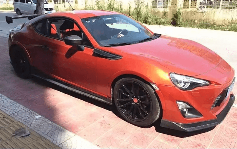 Toyota GT86 (Z6N/ZC6) AD Style Carbon Fibre Side Skirts - Twenty Two Tuning Side Skirts