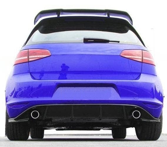 Volkswagen Golf GTI (Mk7) REVOSPORT Style Carbon Fibre Diffuser - Twenty Two Tuning Rear Diffuser