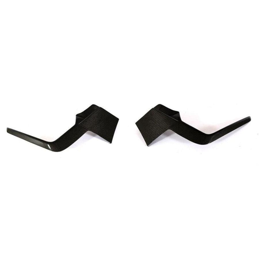 Volkswagen Golf R (Mk7.5) Carbon Fibre Front Fog Light Surrounds - Twenty Two Tuning Front Canards/Bumper Inserts