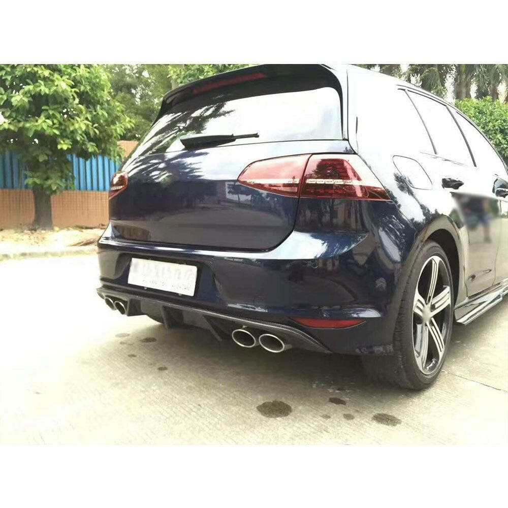 Volkswagen Golf R (Mk7) REVOSPORT Style Carbon Fibre Rear Diffuser - Twenty Two Tuning Rear Diffuser