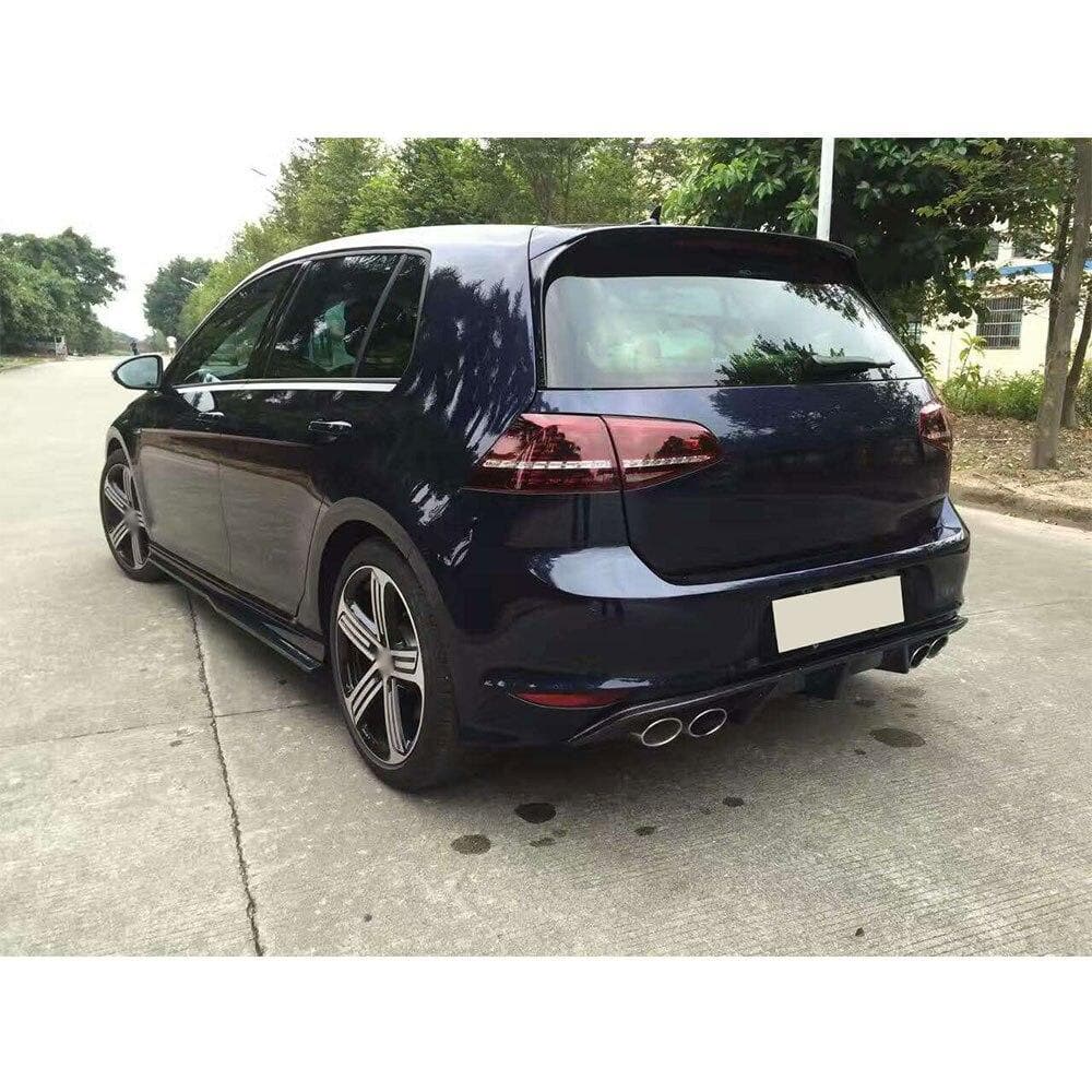 Volkswagen Golf R (Mk7) REVOSPORT Style Carbon Fibre Rear Diffuser - Twenty Two Tuning Rear Diffuser