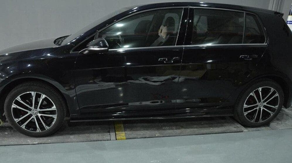 Volkswagen Golf R (Mk7) REVOSPORT Style Carbon Fibre Side Skirts - Twenty Two Tuning Side Skirts