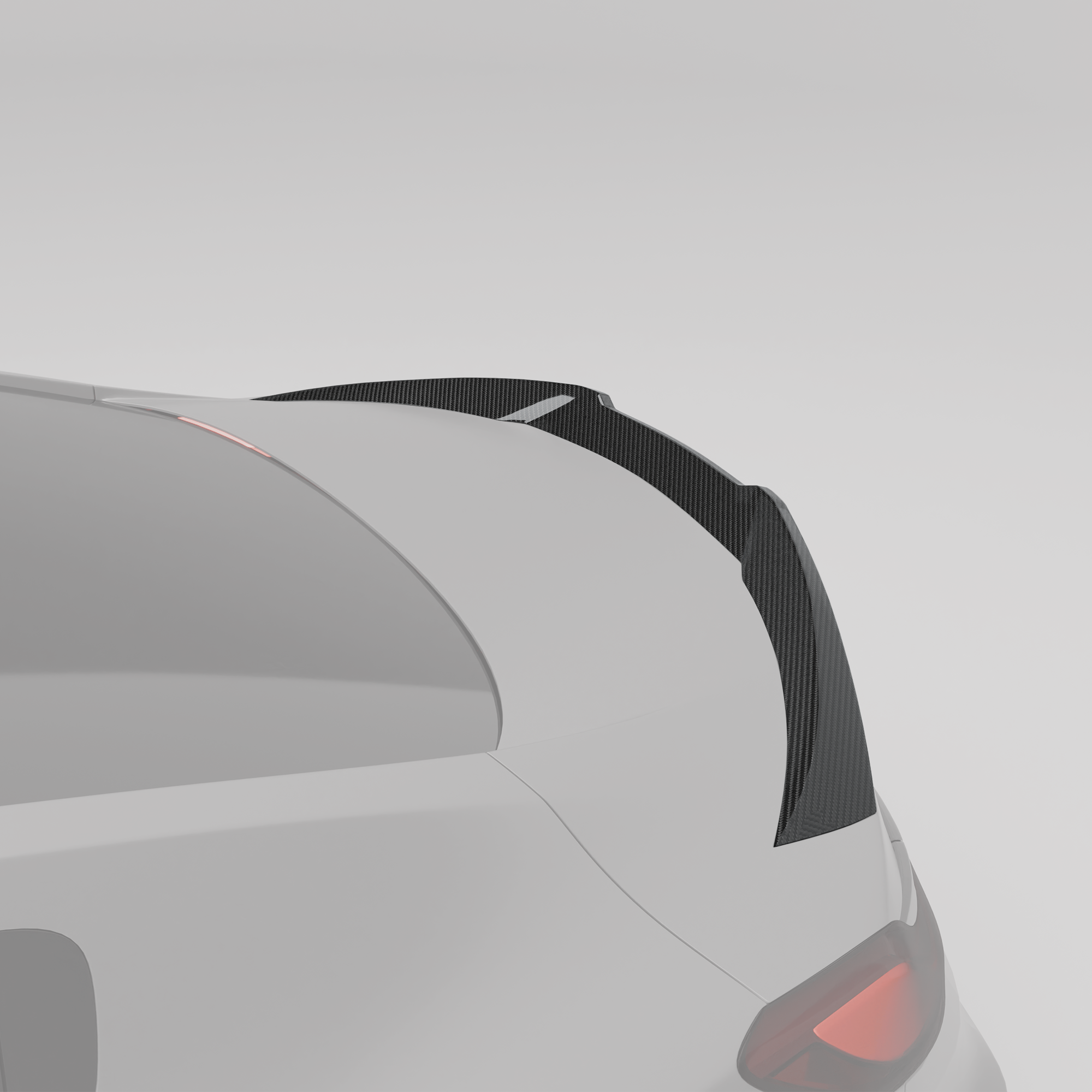 RevoZport Carbon Fiber Rear Spoiler Compatible With BMW M8 F93 G16
