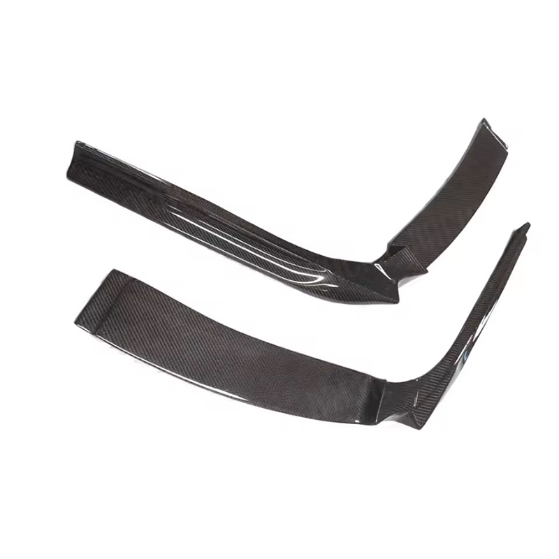 Carbon Fiber Rear Bumper Lower Canards - Compatible with BMW M5 (F10)