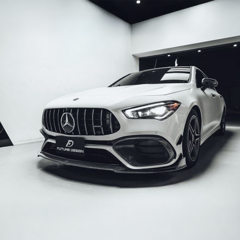 Calandre à Lattes Verticales GT Compatible avec Mercedes CLA45 (W118/C118)