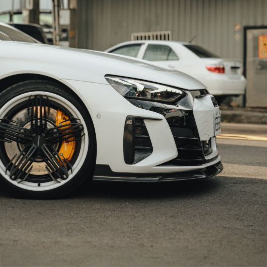Future Design Carbon Fibre Front Vent Trims Compatible With Audi E-Tron GT