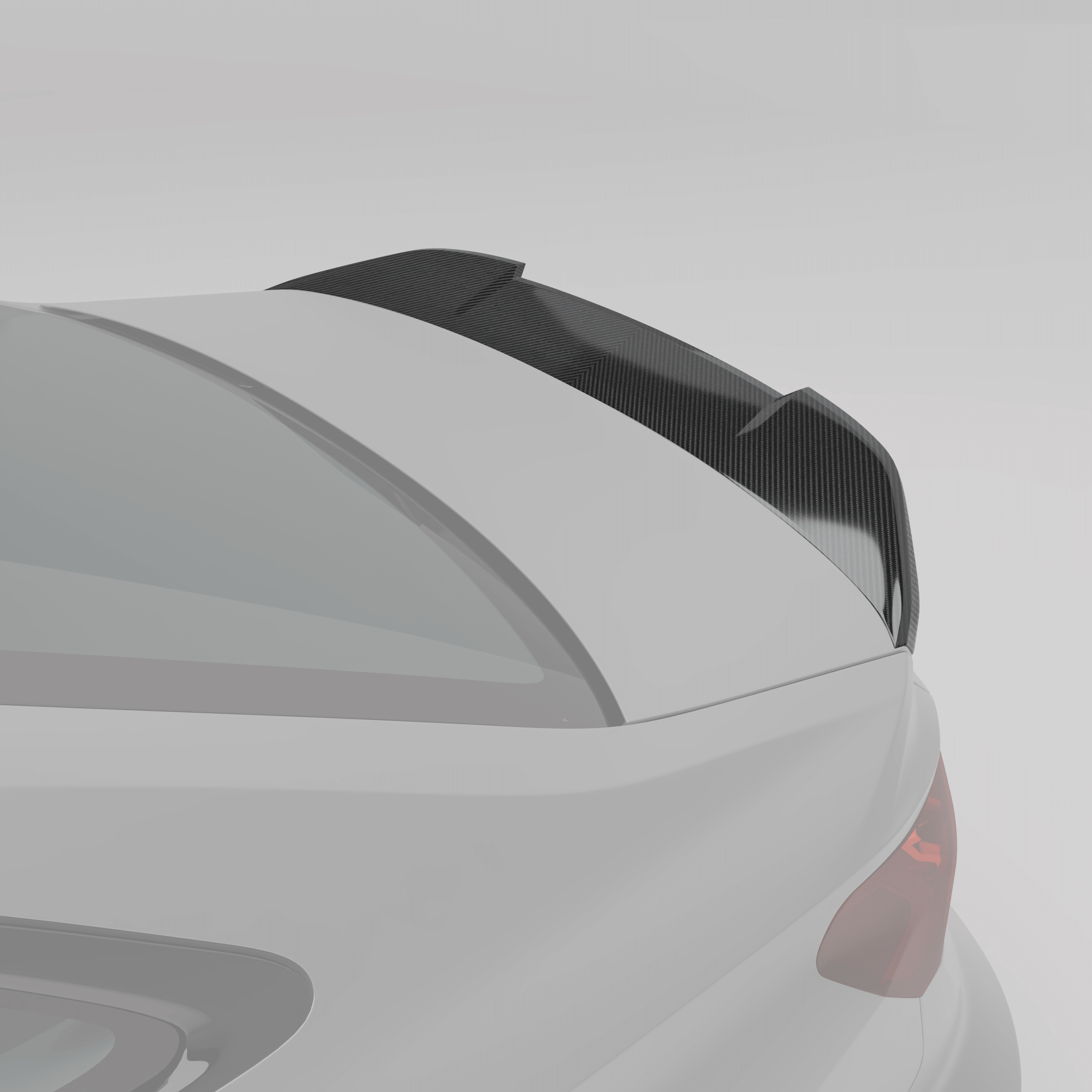 RevoZport Carbon Fiber Spoiler Compatible With Audi RS3 8Y Limousine