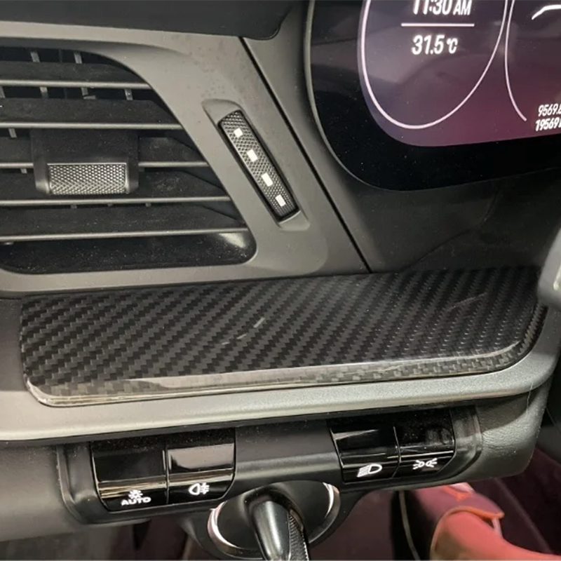 Carbon Fiber Interior Dashboard Trim Compatible With Porsche 911 (992.1/992.2)