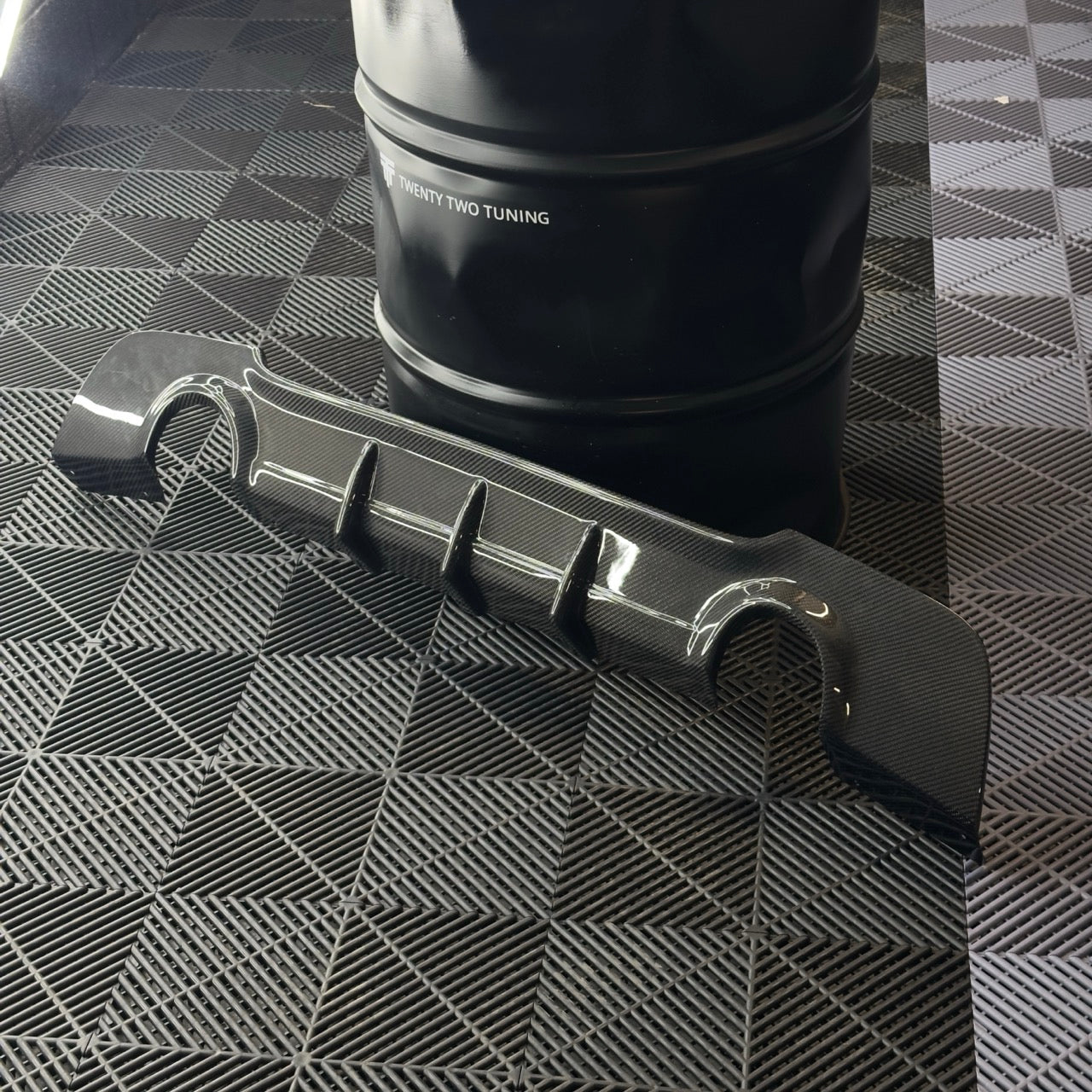 335I/335D M Tech Style Carbon Fibre Rear Diffuser - Compatible with BMW 3 Series (E92/E93) - Twenty Two Tuning Rear Diffuser