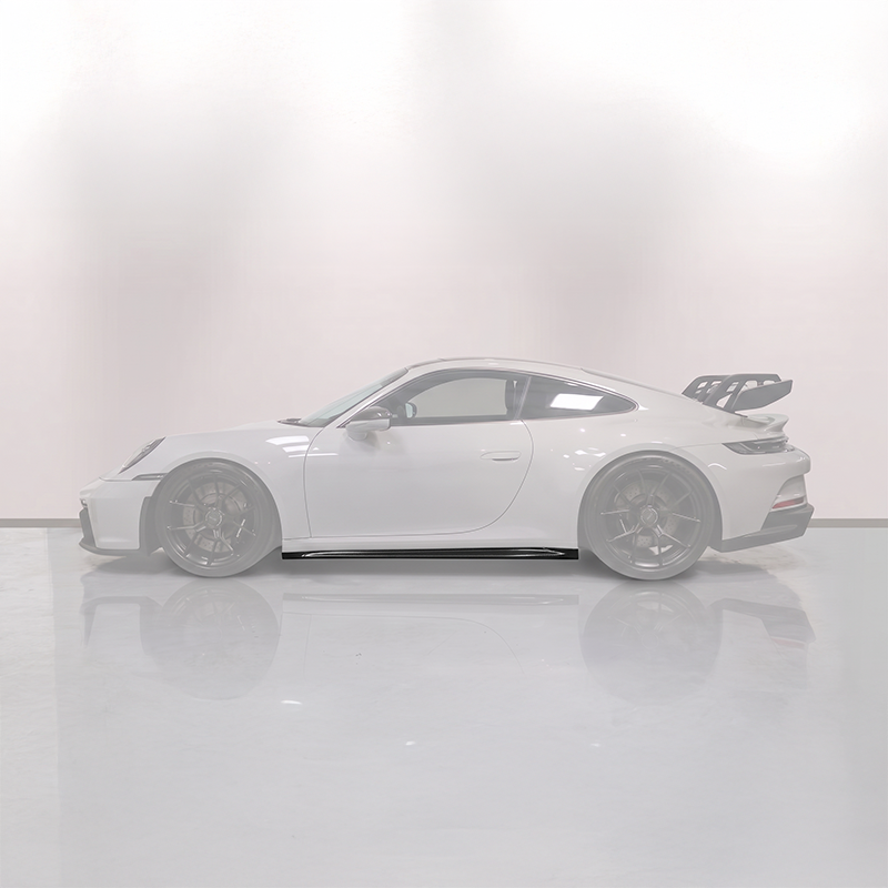 V1 Carbon Fiber Side Skirt Trims Compatible With Porsche 911 (992.1) GT3