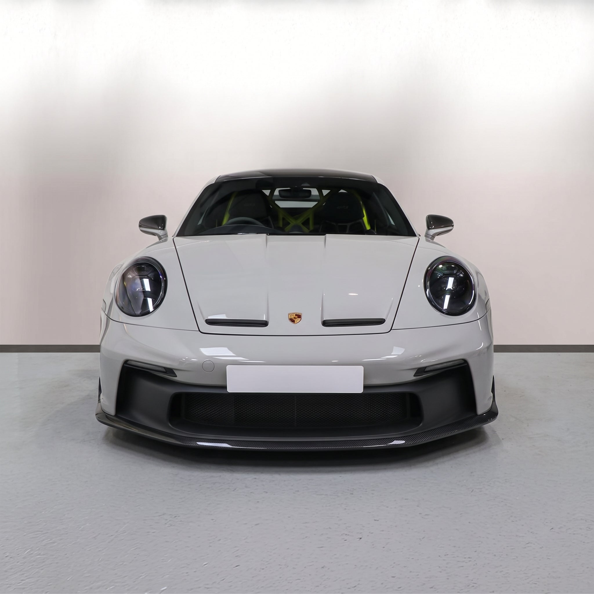 V1-frontspoiler i kulfiber kompatibel med Porsche 911 (992.1) GT3
