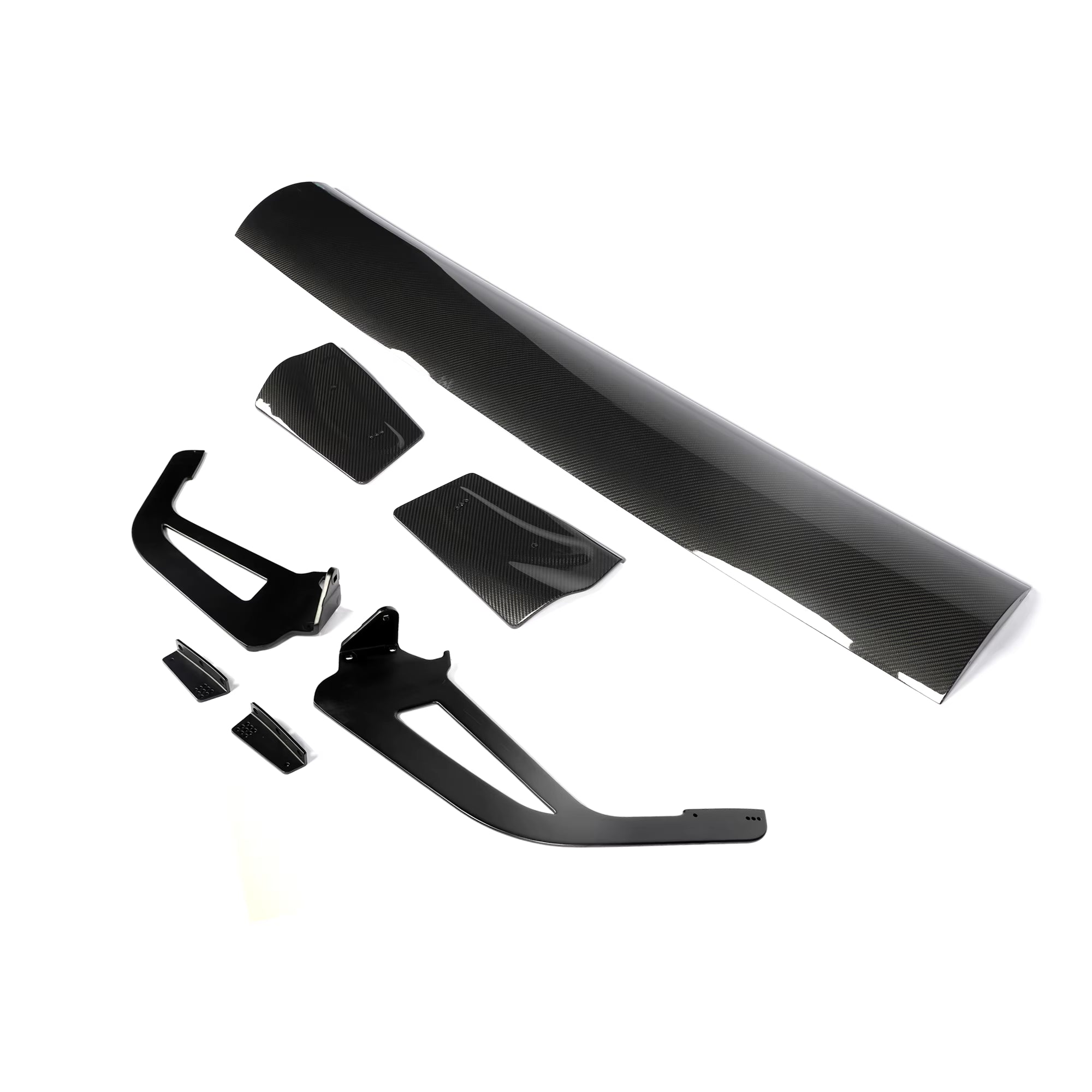Aileron arrière en fibre de carbone à col de cygne compatible avec la Porsche 911 (992.1/992.2) GT3