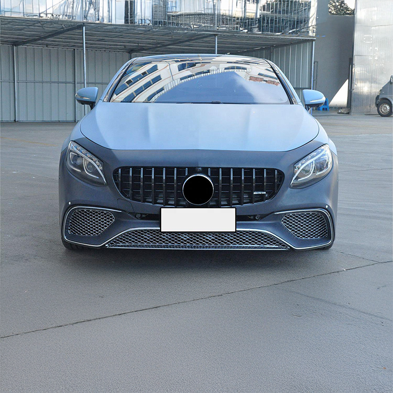 Facelift S63 Style Front Bumper Conversion Compatible with Mercedes S-Class/S63 (C217) Pre-Facelift