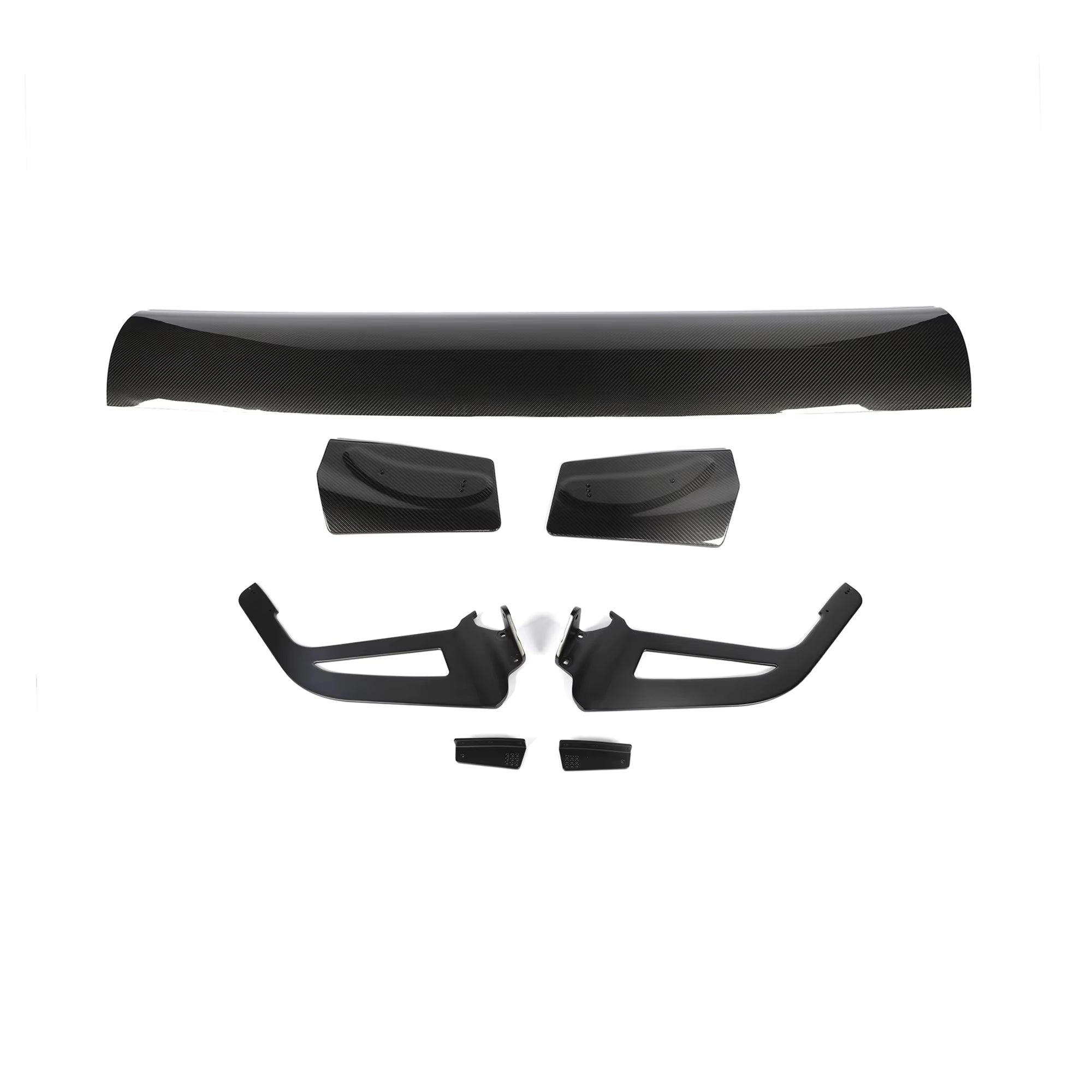 Aileron arrière en fibre de carbone à col de cygne compatible avec la Porsche 911 (992.1/992.2) GT3