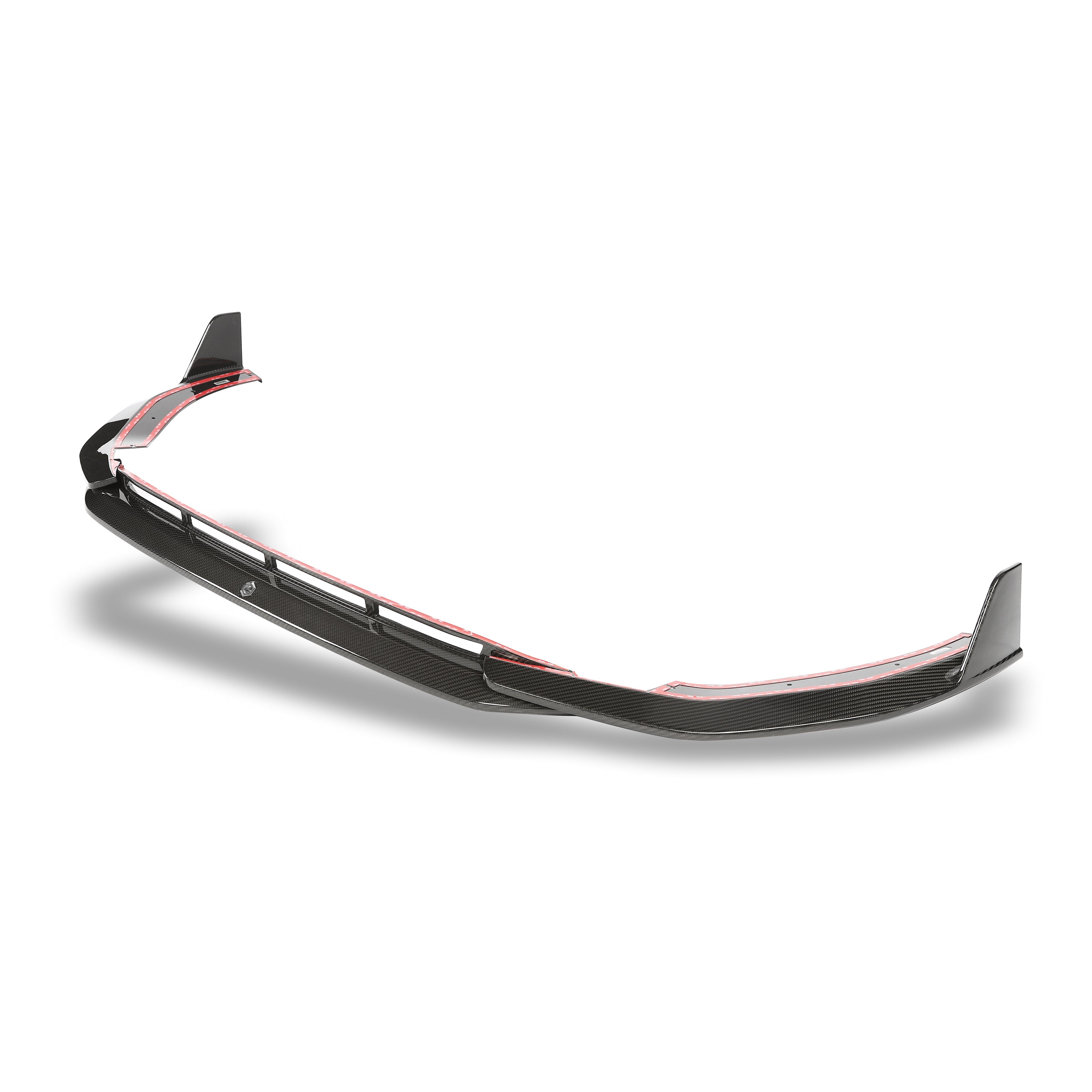 RevoZport Carbon Fiber Front Lip Compatible With Audi RS5 B9.5 Coupe