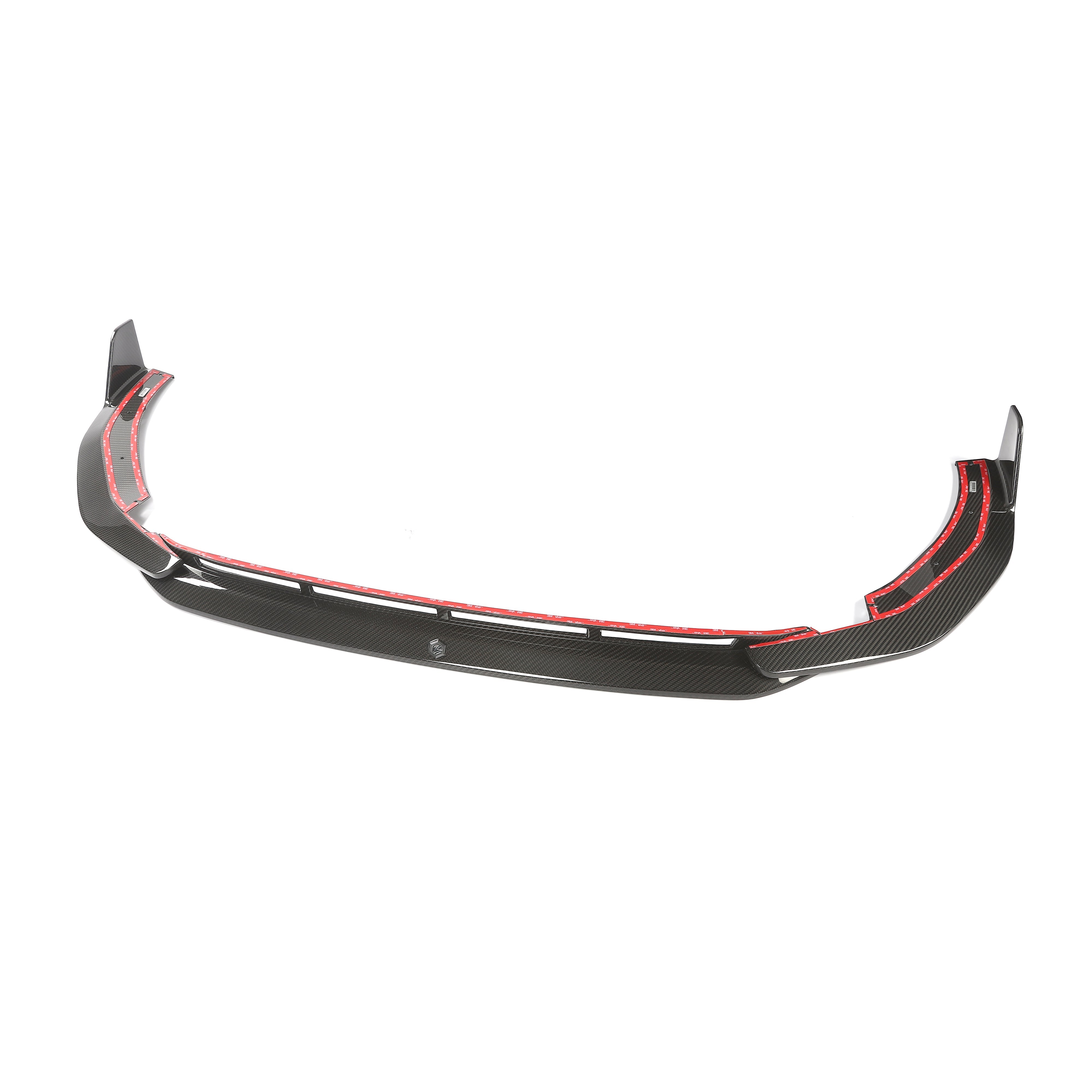 RevoZport Carbon Fiber Front Lip Compatible With Audi RS5 B9.5 Facelift Sportback